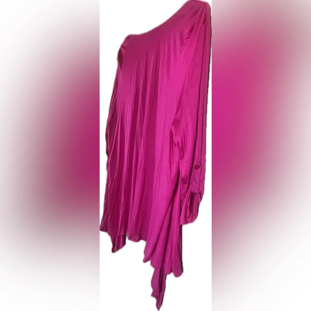 AGB Women's Pink Open Front Cardigan-lightweight. New with tags. Women's size 2X